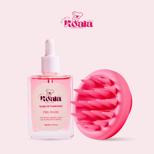DUO COMBO - Scalp Oil 50ml + Hotpink Scalp Massager