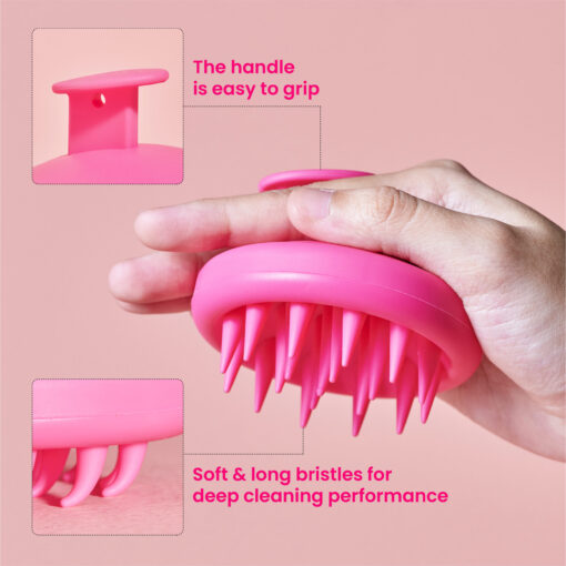 Angry Koala Scalp Massager Pink - Image 4