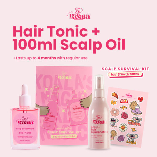 COMBO - HAIR TONIC + 100ML SCALP OIL