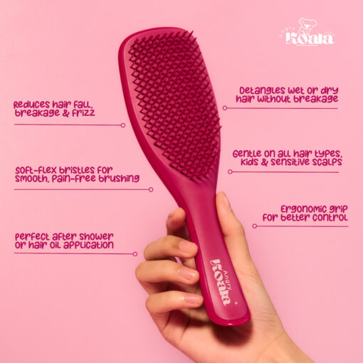 Scalp Oil 50ml + Detangle Hairbrush + Scalp Massager - Image 6