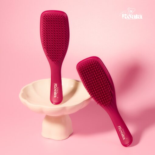 Scalp Oil 50ml + Detangle Hairbrush Burgundy - Image 10