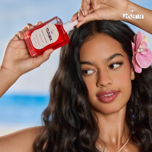 Scalp Oil 100ml + Burgundy Scalp Massager - Image 2